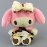 【中古】ぬいぐるみ マイ歌曲(バレンタイン2025) GODIVA×マイメロディドール(ぬいぐるみ) 「GODIVA×マイ歌曲」 サンリオ販売店＆サンリオ端っこ制限事項