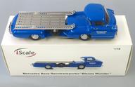 【中古】ミニカー 1/18 Mercedes Benz Renntransporter Blaues Wunder(青碧) [118000000006]