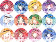 【中古】バッジ・ピンズ 全12種セット 「学園アイドルマスター グッズフェア in ゲーマーズ 第2弾 ホログラム缶バッジ 03.魔法使いver.(描き下ろしイラスト)」