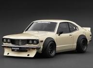 【新品】ミニカー 1/18 Mazda Savanna S124A(セミワークスホワイト) [IG3730]