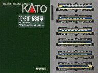 【中古】鉄道線路ひな型 1/150 583系 わくわく意気ごみ号 6両仕掛ける [10-2111]