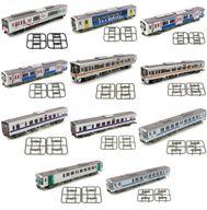 【中古】鉄道線路ひな形 全11種書き割り 1/150 「鉄道線路寄せあわせ 第28弾」