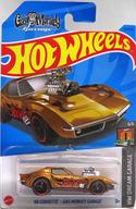 【中古】ミニカー [STH] 1/64 ’68 CORVETTE GAS MONKEY GARAGE(ゴールドメタリック×パープル) 「Hot Wheels HW DREAM GARAGE」 [HKL10]