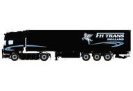 【新品】ミニカー 1/50 FH Trans SCANIA 4 SERIES TOPLINE 4X2 REEFER TRAILER - 3 AXLE [01-4640]