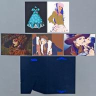 【中古】ポストカード 集合(Paradise Kiss) 箔押しスタンド付きポストカード5枚セット 「ALL TIME BEST 矢沢あい展」画像