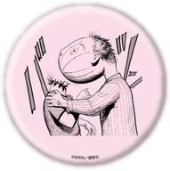 【中古】バッジ・ビンズ ピンク(バツン) 「寄生獣 缶バッジ 02.モノクロver. (公式イラスト)」画像