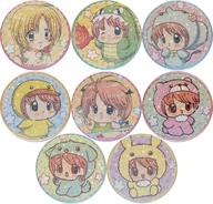 【中古】バッジ・ピンズ 全8種セット 「ちび☆デビ! トレーディングキラキラ缶バッジ」 ちゃお×りぼん ガールズコミックフェス2024グッズ画像