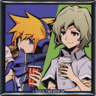 【中古】バッジ・ピンズ ネク＆ヨシュア スクエア缶バッジ 「楽天コレクション すばらしきこのせかい The Animation」 E-8賞画像