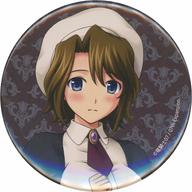 【中古】バッジ・ビンズ 紗音(背景ブラウン) 缶バッジ 「eeoくじ うみねこのなく頃に 第2弾」 E賞画像