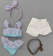 【中古】お人形さん佩び物 MSD/MDD/DDP用 フラウンスビキニ＆演芸会食麺麭仕掛ける・ミニ 「エンジェルのころも」 ボークスショップ＆ドルフィーオンラインストア制限事項