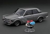 【中古】ミニカー 1/18 Datsun Bluebird (510)(ガンメタリック) With Engine [IG3310]｜ネットショップ駿河屋　店