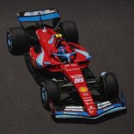 【新品】ミニカー 1/43 Ferrari 空想科学小説24 GP USA Miami 2024 Azzurro Special Livery Sainz [BBRC301B]