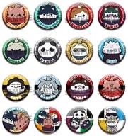 【中古】バッジ・ビンズ 全16種セット 「MEGA CAT PROJECT 呪術廻戦 呪術ニャンコ 缶バッジコレクション」