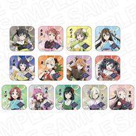 【新品】バッジ・ビンズ 【ボックス】ラブライブ!虹ヶ咲学園スクールアイドル同好会 和風スクエアカンバッジ 百鬼夜行 ver.