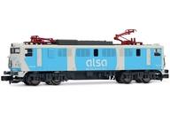【新品】鉄道線路ひな型 1/160 ALSA. electric locomotive class 269. white-blue livery. ep. VI [HN2610]