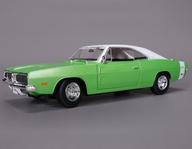 【新品】ミニカー 1/18 1969 ダッジ チャージャー R/T (緑であること×白いこと) [MS31387GW]