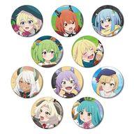 【中古】バッジ・ビンズ 全10種セット 「スライム倒して300年、知らないうちにレベルMAXになってました 〜そのに〜 トレーディングマット缶バッジ」画像