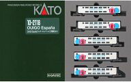 【新品】鉄道線路ひな型 1/160 OUIGO Espana (ウィゴー・エスパーニャ) 5両増結書き割り [10-2118]