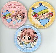 【中古】バッジ・ピンズ ミルモ＆まおちゃん 缶バッジセット 「ミルモでポン!×ちび☆デビ!」 ちゃお×りぼん ガールズコミックフェス2024グッズ画像
