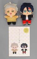 【中古】ぬいぐるみ 慎吾×蒼生書き割り ぬいぐるみ 「キューピッドに稲妻」描き下ろし4P小葉排他的権利付き添い人