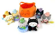 【中古】ぬいぐるみ ハロウィンセット(6体セット/魔法使い) ぬいぐるみ 「ふくふくにゃんこ」