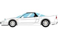 【中古】ミニカー 1/43 Honda NSX-R (NA1) 1992 Head lamp open(グランプリホワイト) [EM666F]