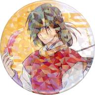 【中古】バッジ・ピンズ 星宿(上半身) 缶バッジ 「ふしぎ遊戯 描き下ろし 朱雀の歩みver. 当たり付き一撃コレクション 75mmホログラム缶バッジ」画像