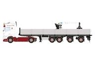 【新品】ミニカー 1/50 Voncken Transporten VOLVO FH5 GLOBETROTTER 4X2 TRIDEC REEFER TRAILER - 3 AXLE [01-4653]