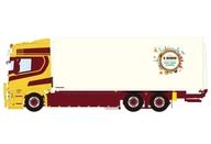 【新品】ミニカー 1/50 A. Debrux SCANIA R HIGHLINE CR20H RIGED BOX TRUCK 6X2 TAG AXLE [01-4776]