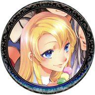 【中古】バッジ・ビンズ フェリス・エリス(黒枠) 「伝説の勇者の伝説 缶バッジコレクション」画像