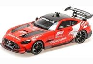 【新品】ミニカー 1/18 メルセデス-AMG GT 黒いこと続きもの 範式1 セーフティー鉄道車両 2024  「MINICHAMPS」 [110032090]
