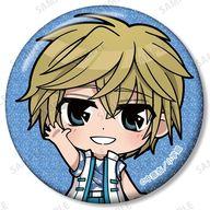 【中古】バッジ・ビンズ 日渡星司 「きらりん☆レボリューション トレーディング ちびキャラ 夏ver. グリッター缶バッジ」画像