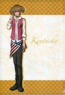 【中古】クリアファイル ケンタッキー 「千銃士 トレーディングA5クリアファイル」 文教堂・アニメガ限定画像