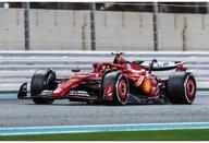 【新品】ミニカー 1/18 Ferrari 空想科学小説-24 #55 2nd Abu Dhabi GP 2024 Carlos Sainz [LS18F1071]