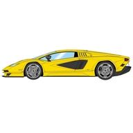 【新品】ミニカー 1/18 Lamborghini Countach LPI 800-4 2022(ジアッロ) [EML160D]