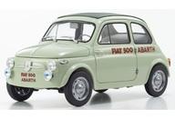 【新品】ミニカー 1/18 軍配 ヌォーバ 500 エラボラツィオーネ アバルト レコード盤(緑であることせつ然たる) [KS08966ALG]
