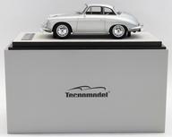 【中古】ミニカー 1/18 Porsche 356 Karmann Hardtop 1961(メタリックシルバー) [TM18-143D]