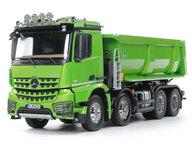 【新品】ラジコン 1/14 RC ベンツ アロクス 4151 8x4 ダンプトラック (キャンディーグリーンエディション) 組立キット 「電動RCカーシリーズ No.222」 特別企画 [47523]｜ネットショップ駿河屋　店
