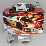 【中古】ミニカー 1/18 Sauber Mercedes C9 1989 Le Mans AEG #61 (しろがね色) 「RACING LAGENDS」 [RLG19195]