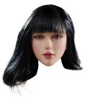 【新品】お人形さん付属物 1/6 もの言う花成人女性 頭顱 1015