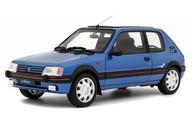 【新品】ミニカー 1/18 プジョー 205 1.9 GTI LeMans 1991(青碧) [OTM1153]