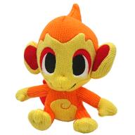 【中古】ぬいぐるみ ヒコザル あみぐるみお人形さん 「隠し異類異形」 ポケモンセンター押さえる