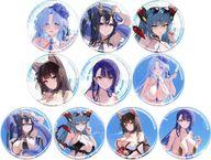 【中古】バッジ・ピンズ 全10種セット 「アズールレーン サマーフェア2025 トレーディング缶バッジ vol.3」