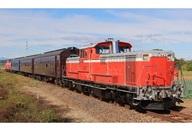 【新品】鉄道線路ひな形 1/150 DD51-800形ディーゼル行政官庁車(ぐんま鉄道車両真っただ中)書き割り(2両) [98162]