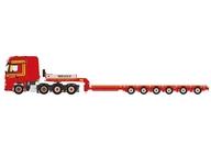 【新品】ミニカー 1/50 Neeb MERCEDES-BENZ ACTROS MP4 SLT GIGA SPACE 8X4 SL LOW LOADER - 6 AXLE [01-4749]