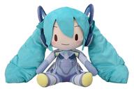【中古】ぬいぐるみ 初音ミク MIKU WITH YOU 2024 ふわぷち ぬいぐるみ(LL) 「文字記号・歌唱・続きもの 01 初音ミク」