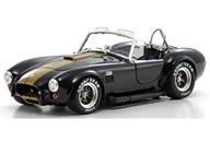 【新品】ミニカー 1/18 シェルビー コブラ 427S/C(黒いこと×ゴールド縞模様) [KS08048BKG]