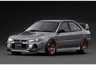 【新品】ミニカー 1/18 Mitsubishi LANCER EVOLUTION IV (CN9A)(ガンメタリック) [IG3851]