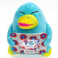 【中古】ぬいぐるみ EXPO2025 ミャクミャク カモノハシのイコお父ちゃん 歌留多容れもの付き添い人ぬいぐるみ 「大阪・関西万博」