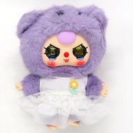【中古】ぬいぐるみ 小熊(紫) 400% V3 ぬいぐるみ 「Baby three」